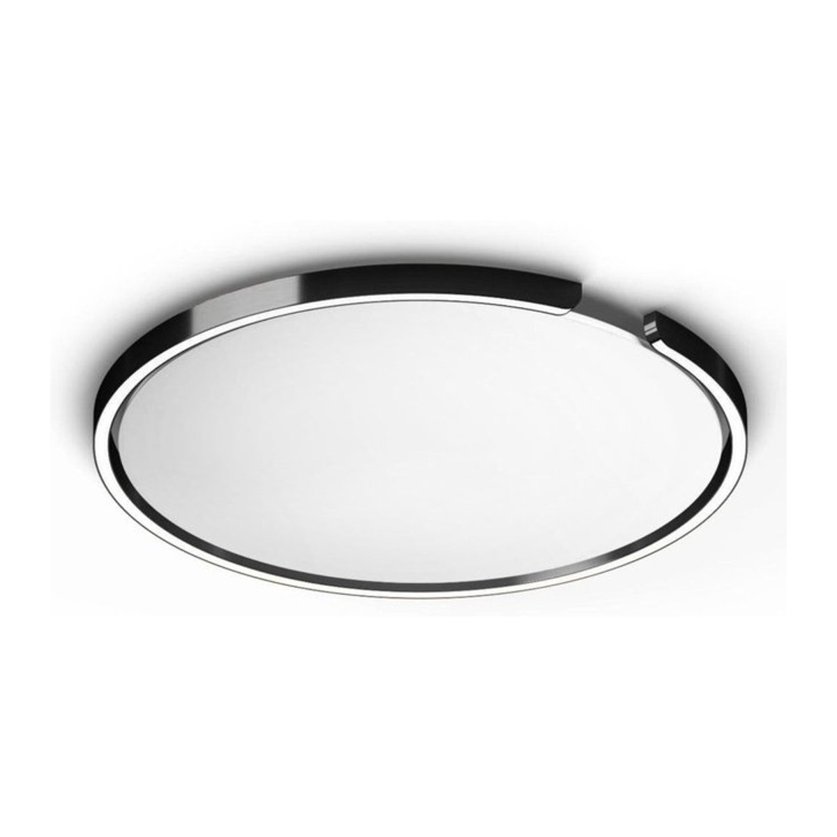 Occhio Mito Soffitto 60 Up LED-Deckenleuchte in Schwarz und Weiß Matt mit Narrow-Lichtsteuerung (50°) - Bild 1