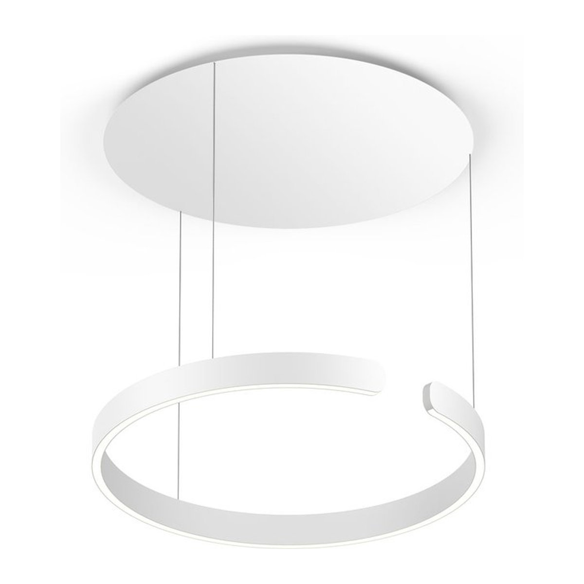 Occhio Mito sospeso 60 up LED-Pendelleuchte in Weiß matt für die Tischbeleuchtung mit variablem Licht (2700K - 4000K) - Bild 1
