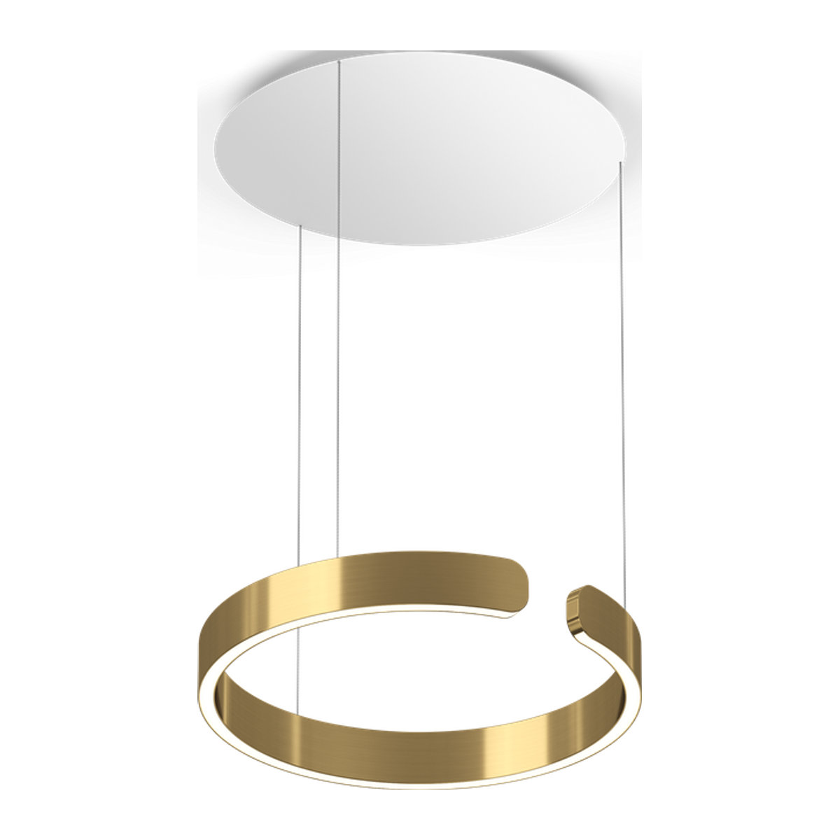 Occhio Mito Sospeso 60 Up Pendelleuchte mit LED in Bronze - Bild 1