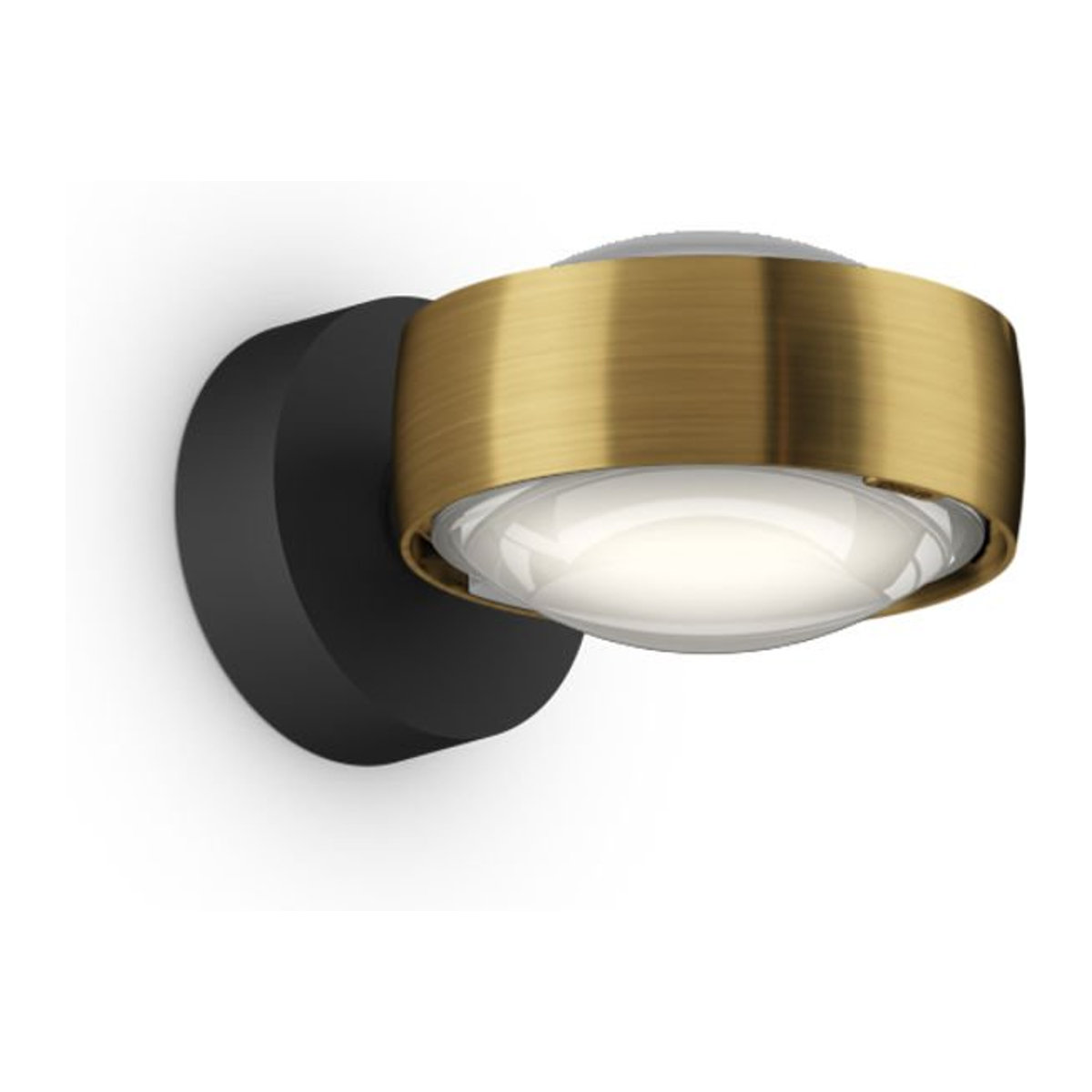Occhio Sento D verticale up LED-Wandleuchte in Bronze und Schwarz matt mit 26 W und warmweißem Licht (3000K) - Bild 1