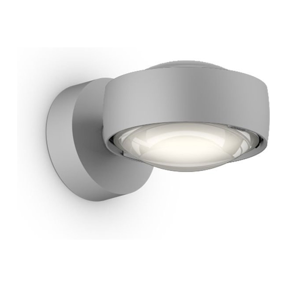 Occhio Sento D verticale up LED-Wandleuchte in Chrom matt mit Occhio air Modul, 26 W, Warmweiß (3000K) - Bild 1