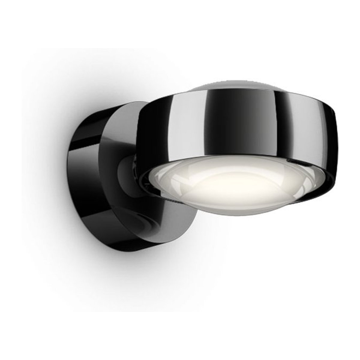 Occhio Sento D verticale up LED-Wandleuchte in Dark Chrome mit warmweißem Licht (3000K), 26 W - Bild 1