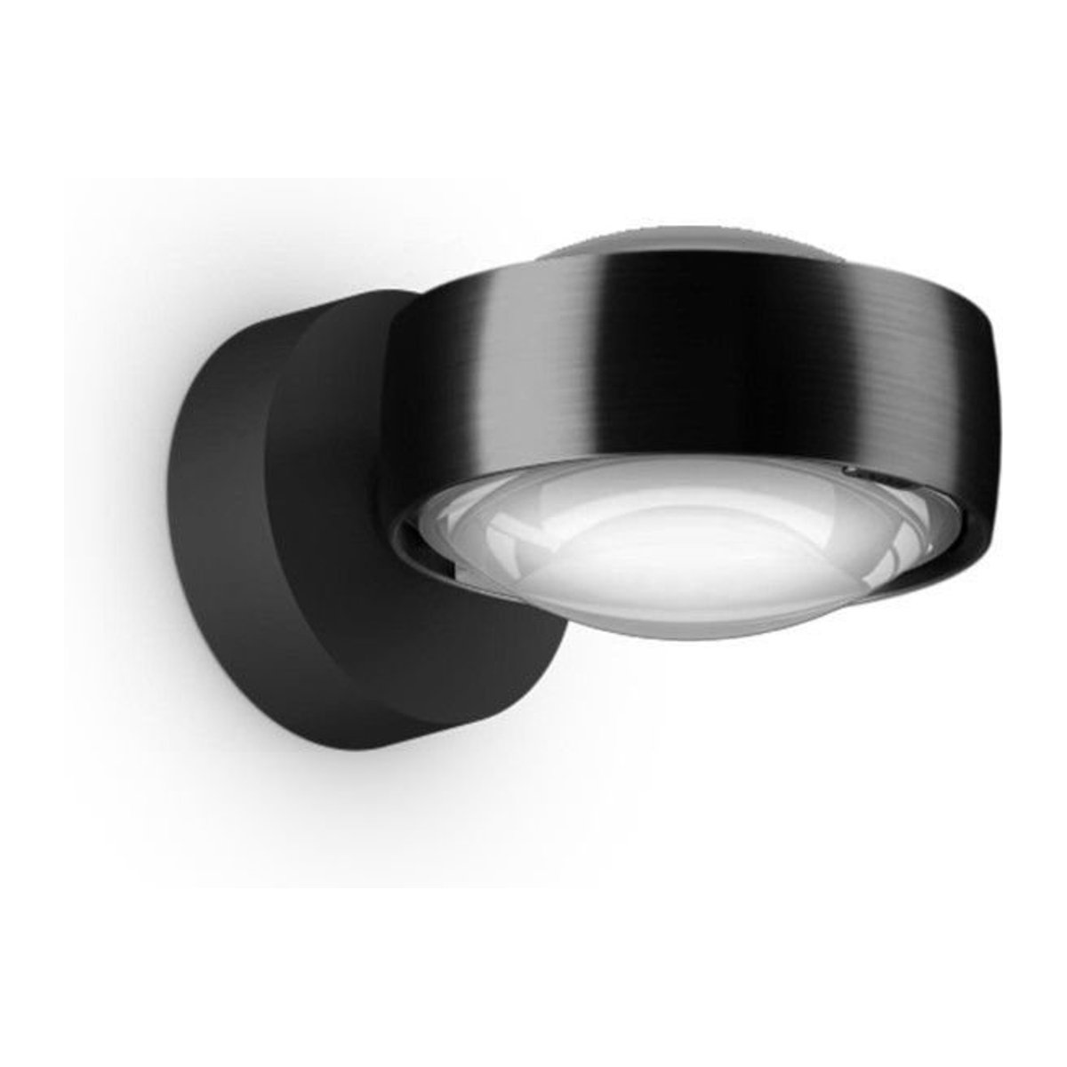 Occhio Sento D verticale up LED-Wandleuchte in Schwarz, 26 W, mit Occhio air Modul und warmweißem LED-Licht (2700K) - Bild 1