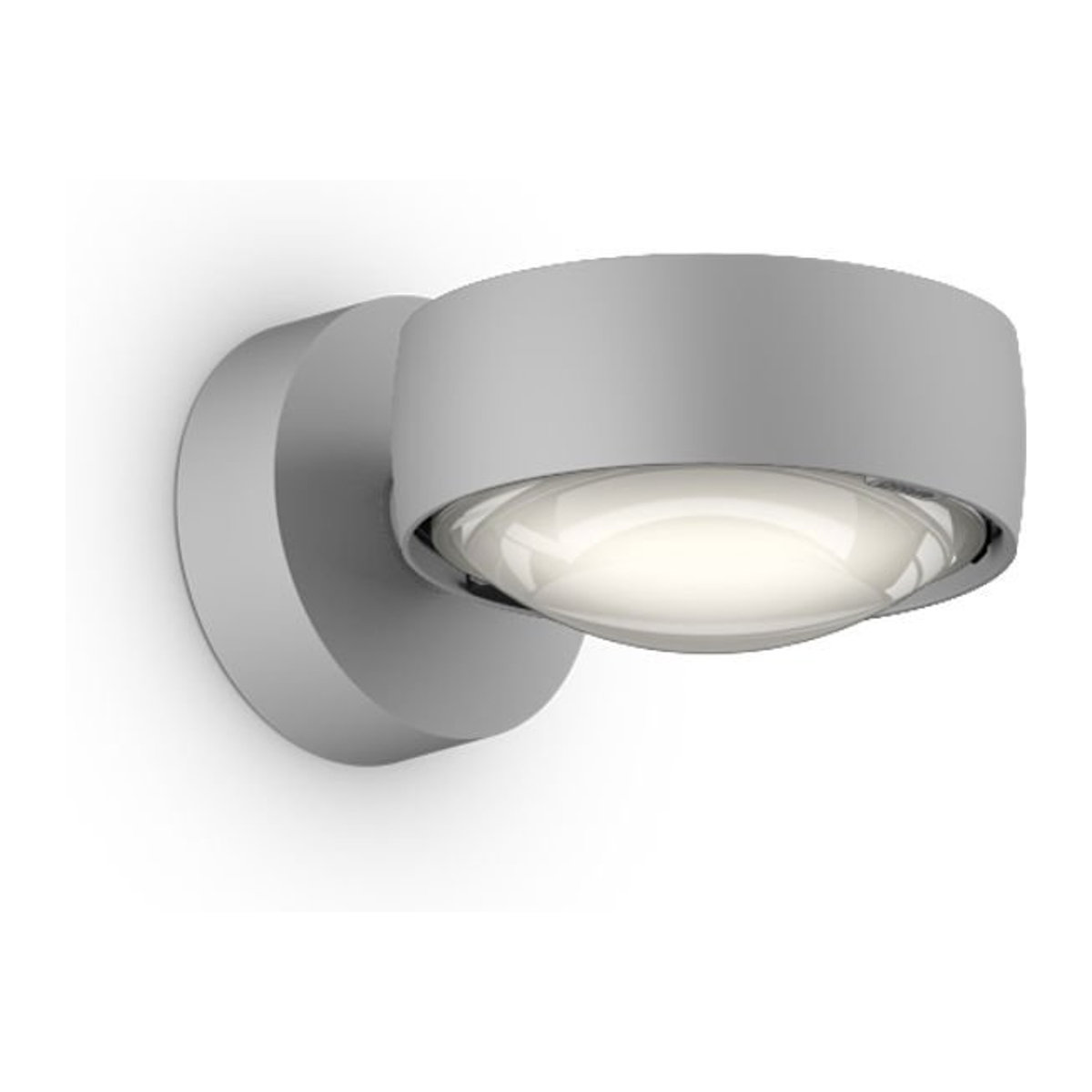 Occhio Sento E Verticale Up LED-Wandleuchte in Chrom matt mit 26 W und 3000K warmweißem Licht - Bild 1