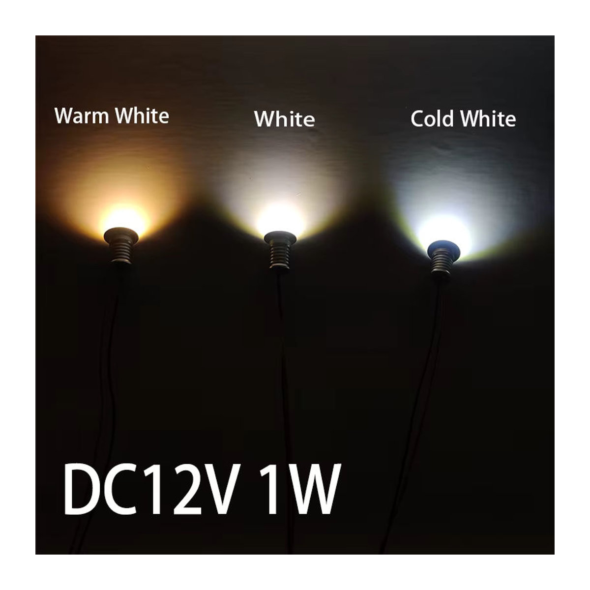 Ohlite Mini LED Einbaustrahler RGB Dimmbar 12V Bunt - Bild 4