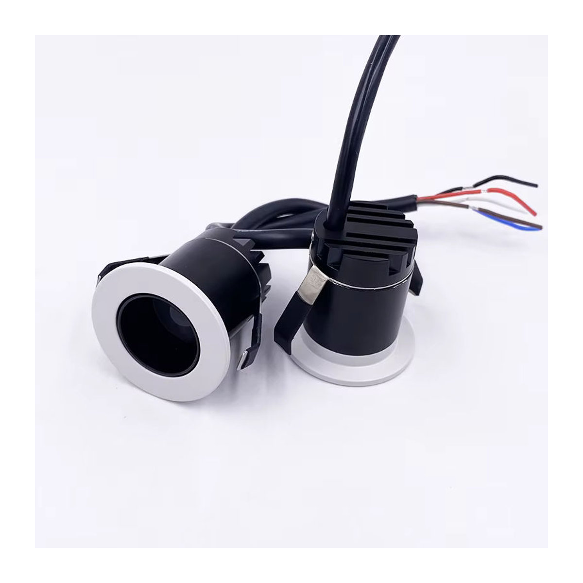 Ohlite Mini LED RGBW Einbaustrahler 3W DC12V IP65 Silber Bunt Dimmbar - Bild 5