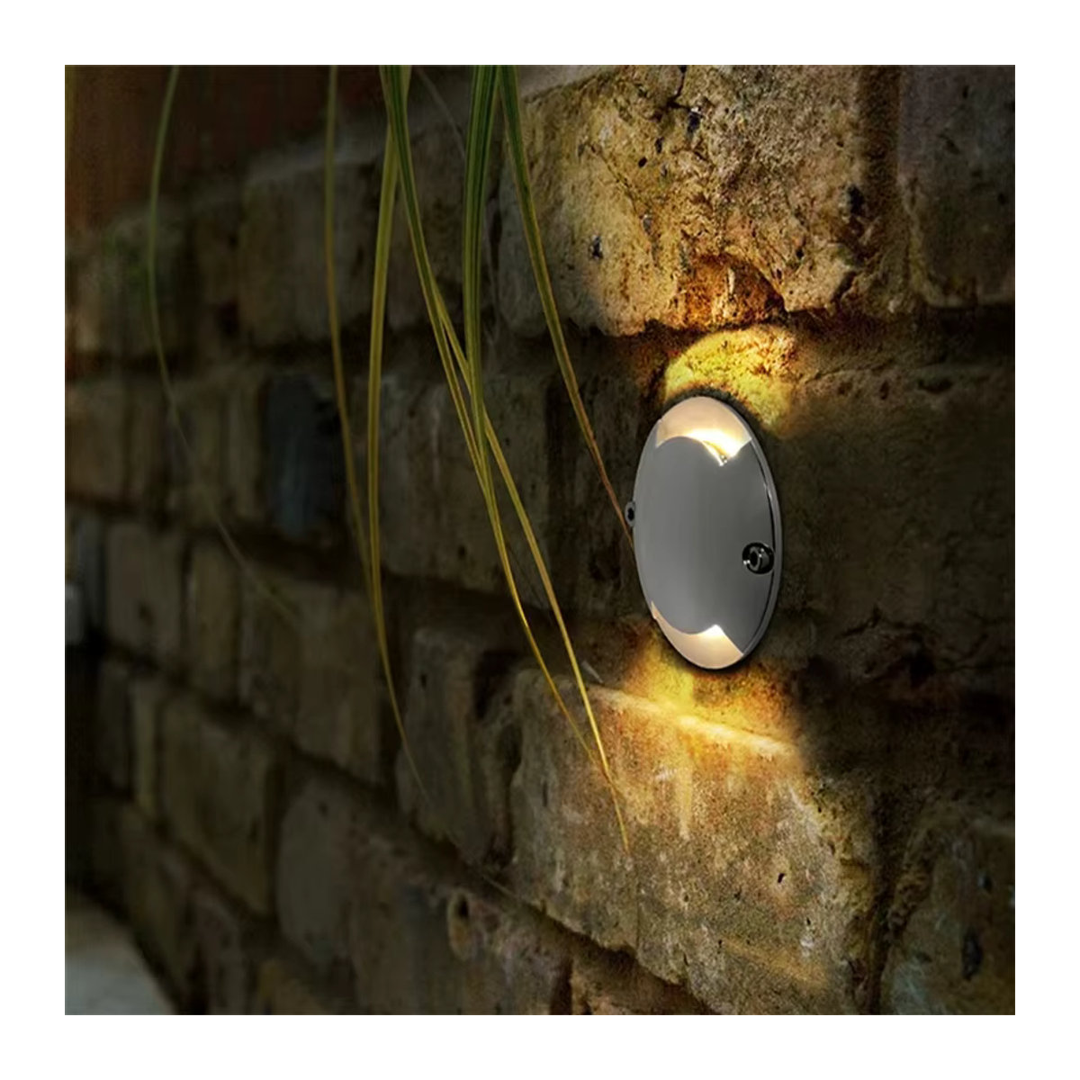 Ohlite Ultradünner LED Außenstrahler IP67 Wasserdicht Silber Aluminium für Garten Terrasse und Treppen - Bild 3