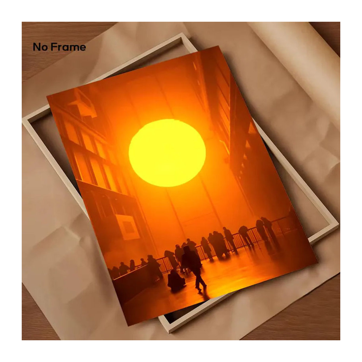 Olafur Eliasson Künstlerisches Poster Abstrakt Modern Mehrfarbig Schwarz Hochformat Papier - Bild 5