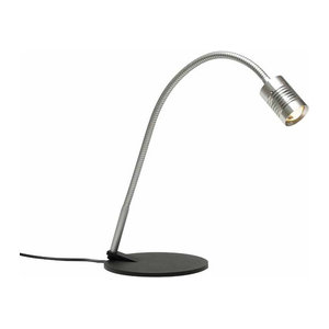 Oligo Just A Little LED-Tischleuchte in Schwarz mit warmweißem Licht und minimalistischem Design