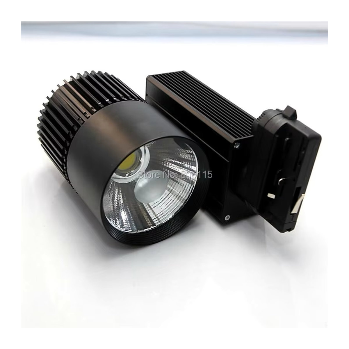ONDENN 40 W COB LED Schienensystem Strahler Schwarz Modern 3-Phasen-Deckenlampe für Innenbeleuchtung - Bild 4