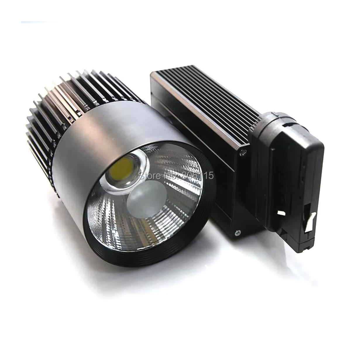 ONDENN 40 W COB LED Schienensystem Strahler Schwarz Modern 3-Phasen-Deckenlampe für Innenbeleuchtung - Bild 5