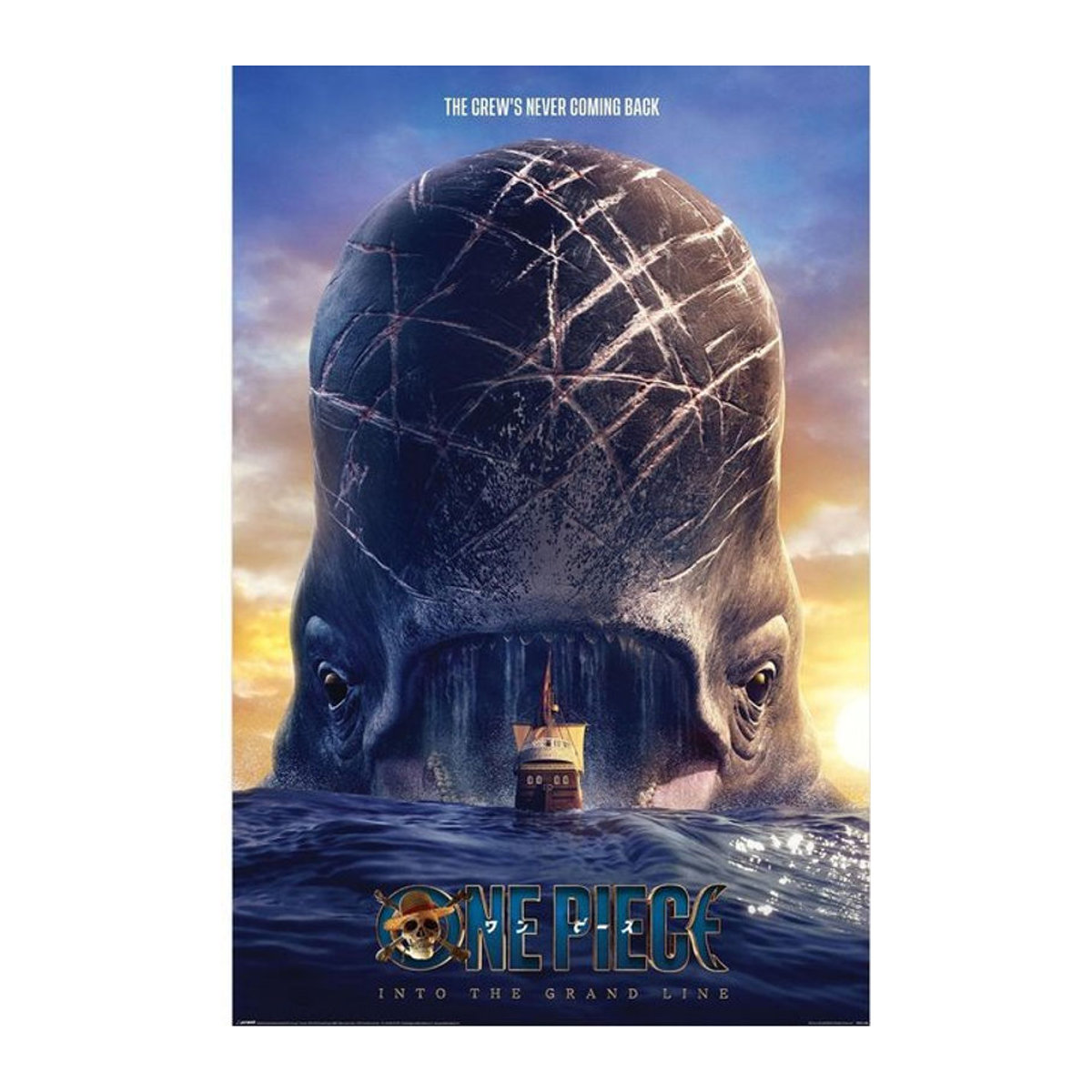 One Piece Live Action Maxi Laboon Poster von Pertemba FR - Apparel, mehrfarbig, Papier, B: 60 cm, H: 90 cm - Bild 1