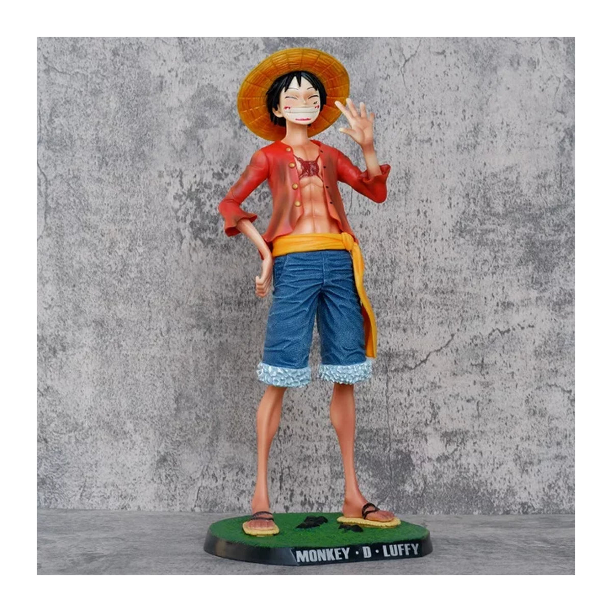 One Piece Monkey D. Luffy Anime-Figur, große 1/4 Scale Statue, mehrfarbig, Höhe: 40,5 cm - Bild 1