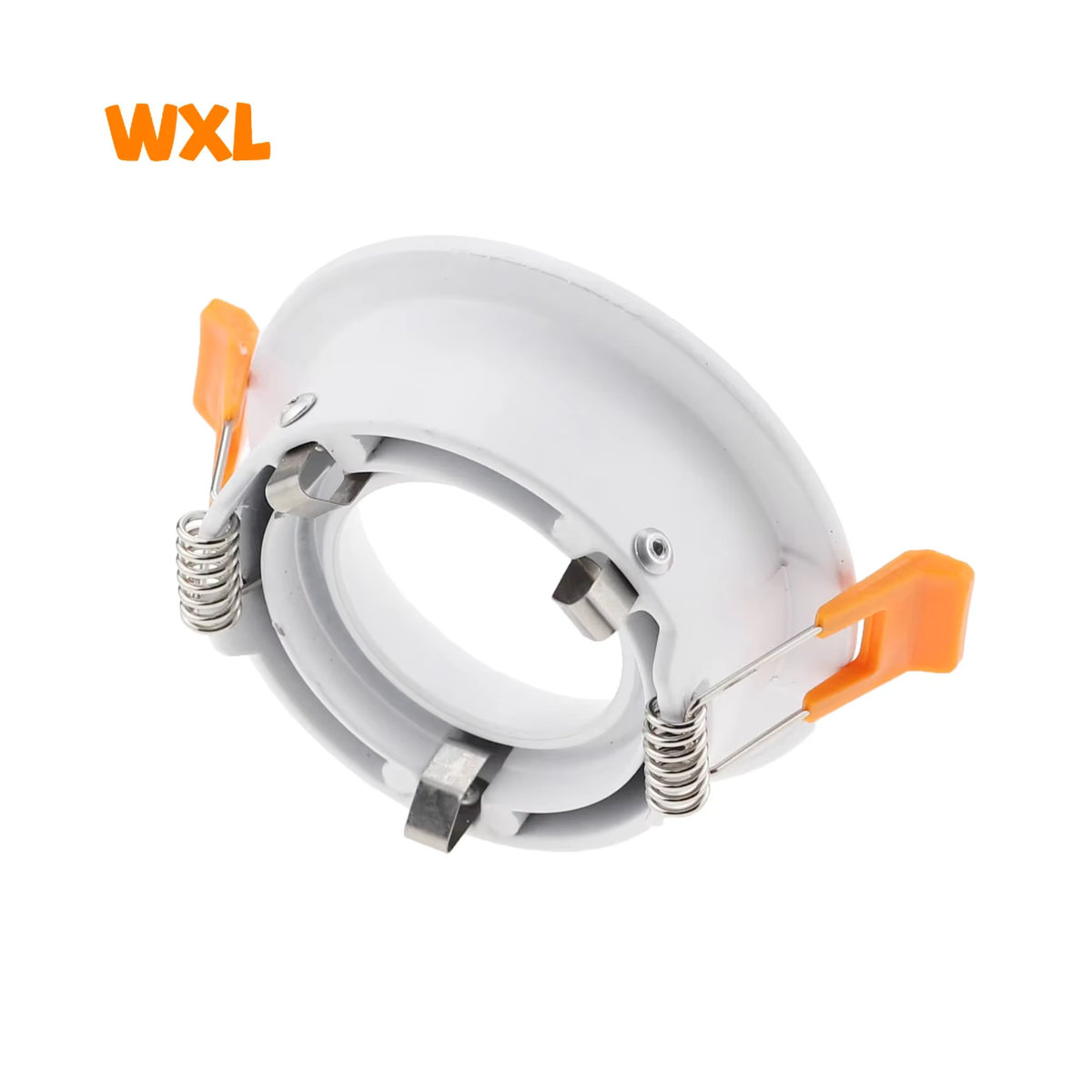 ONEYLTT LED Downlight Rahmen für MR16 und GU10 Leuchten, minimalistisches Design aus Aluminium, rund oder quadrat, blendfrei - Bild 2