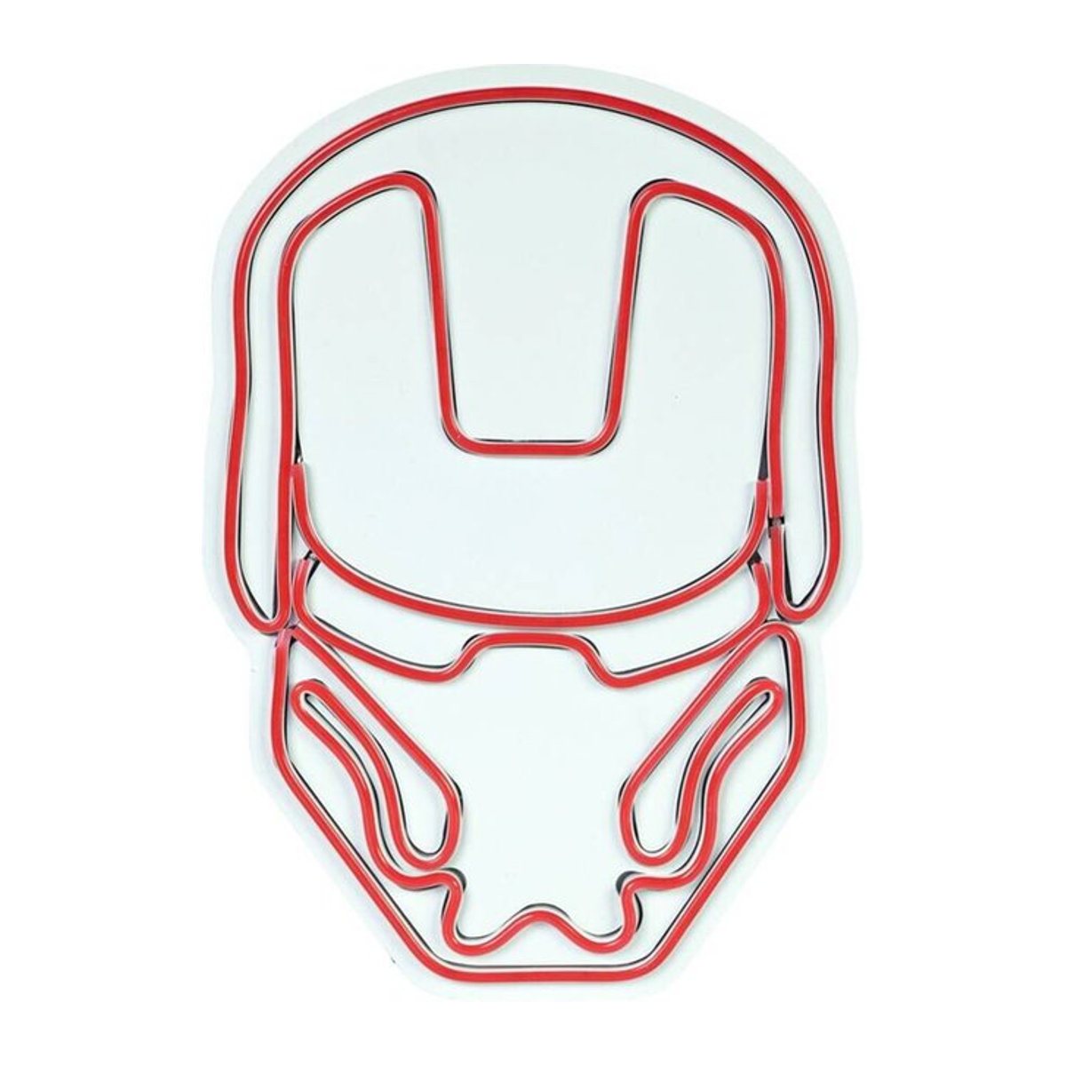 Opviq LED-Wandleuchte in Rot aus Kunststoff, Warmweiß, B/H/T: 24 x 35 x 3 cm - Bild 1