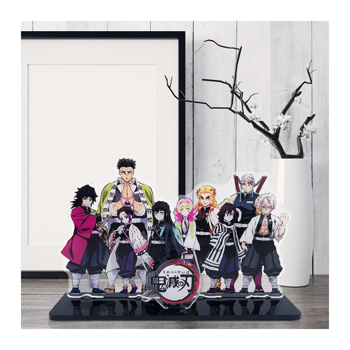 Oran Sky Anime Demon Slayer Kimetsu No Yaiba Stehende Figur als Miniatur Actionfigur Dekoration in Mehrfarbig aus Kunststoff - Bild 3