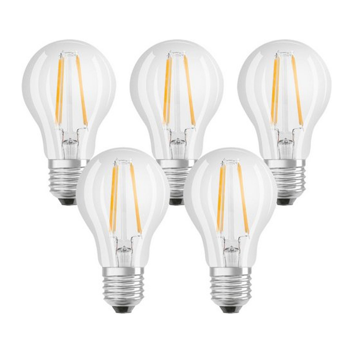 Osram LED-Leuchtmittel Classic E27 7 W Warmweiß transparent - Bild 1
