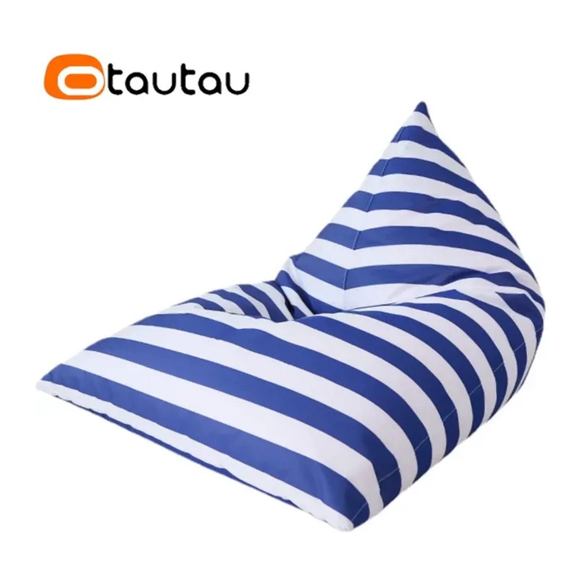 Otautau Outdoor Sitzsack Hocker Abdeckung wasserdicht in Grau oder Blau - Bild 1