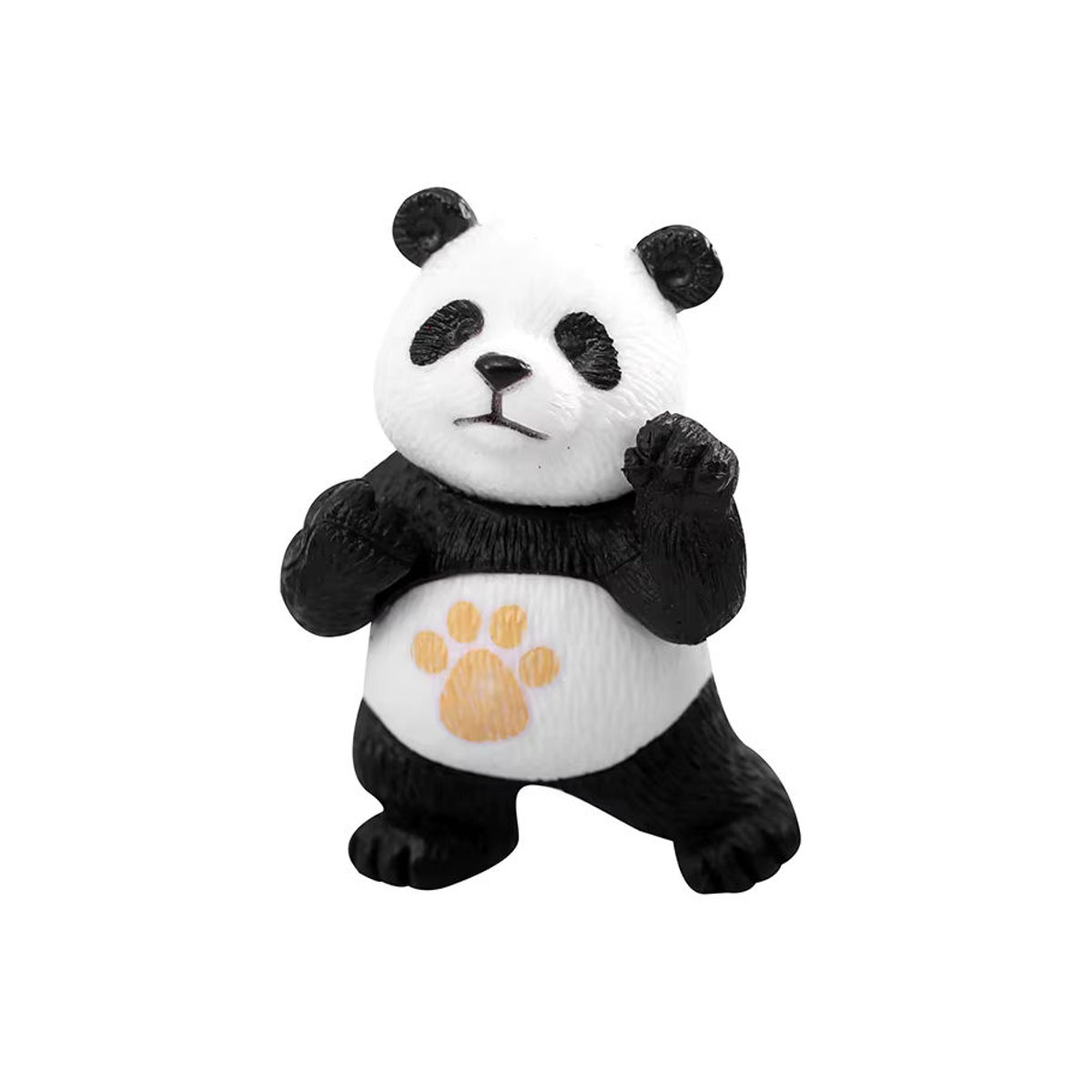 Otmagelu 4er-Set Kampfkunst-Panda-Figuren aus Kunstharz in Weiß als Miniatur-Ornament für deine Desktop-Dekoration - Bild 5