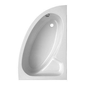 OTTOFOND Badewanne Salinas A in Weiß, Viertelkreis, B: 97 cm, H: 39,5 cm, L: 150 cm