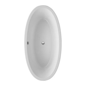 OTTOFOND Freistehende Badewanne Latina aus Acryl, Oval, Weiß, B/H/L: 94 x 60 x 190 cm