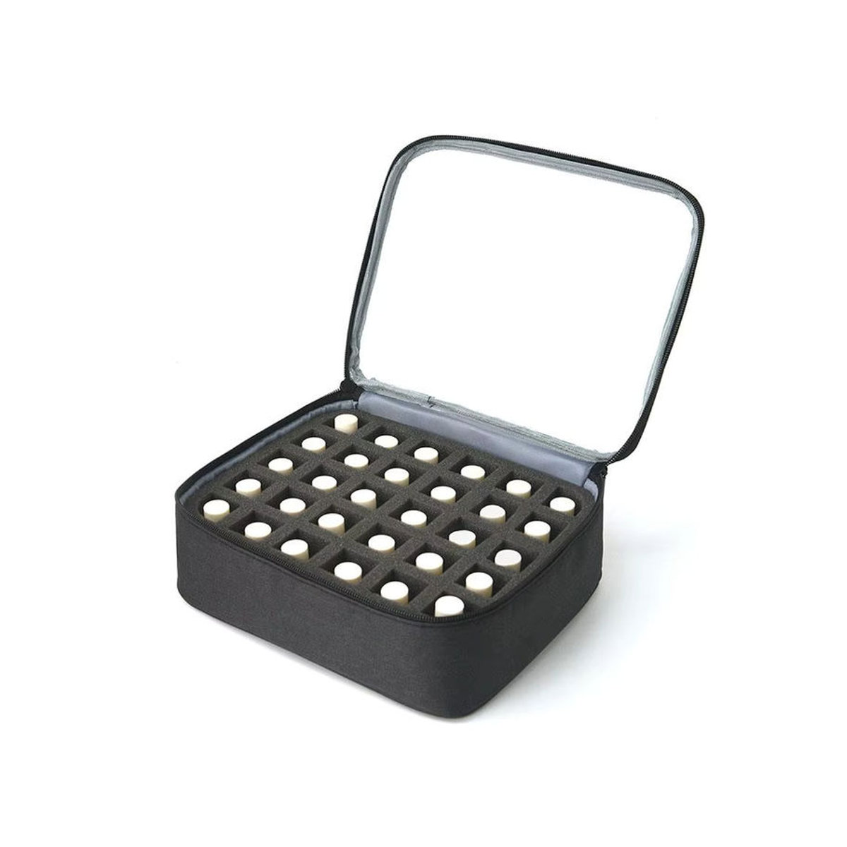 ouhoe Nagellack-Aufbewahrungstasche Schwarz für bis zu 30 Flaschen (15 ml) - Bild 5