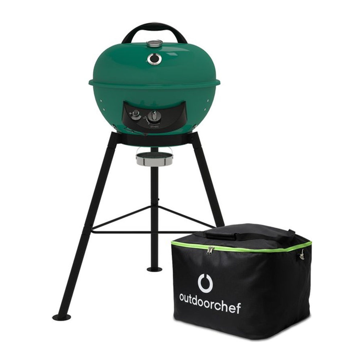 Outdoorchef City Gasgrill 420 G SE in Grün mit Tasche - Bild 1