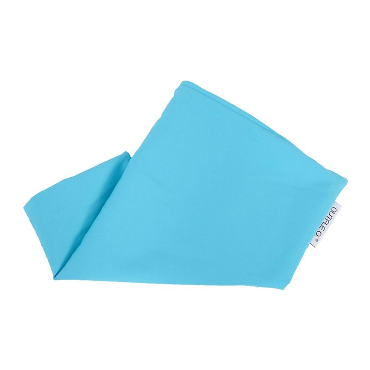 OUTFLEXX Ersatzbezugset für 2 Sitzkissen von 2er-Stuhlsets mit verstellbarer Lehne in Türkis und Blau aus Polyester - Bild 1