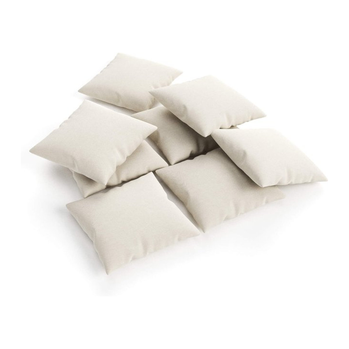 OUTFLEXX Kissen 8er Set in Beige, B/B/H: 45 x 45 x 45 cm - Bild 1