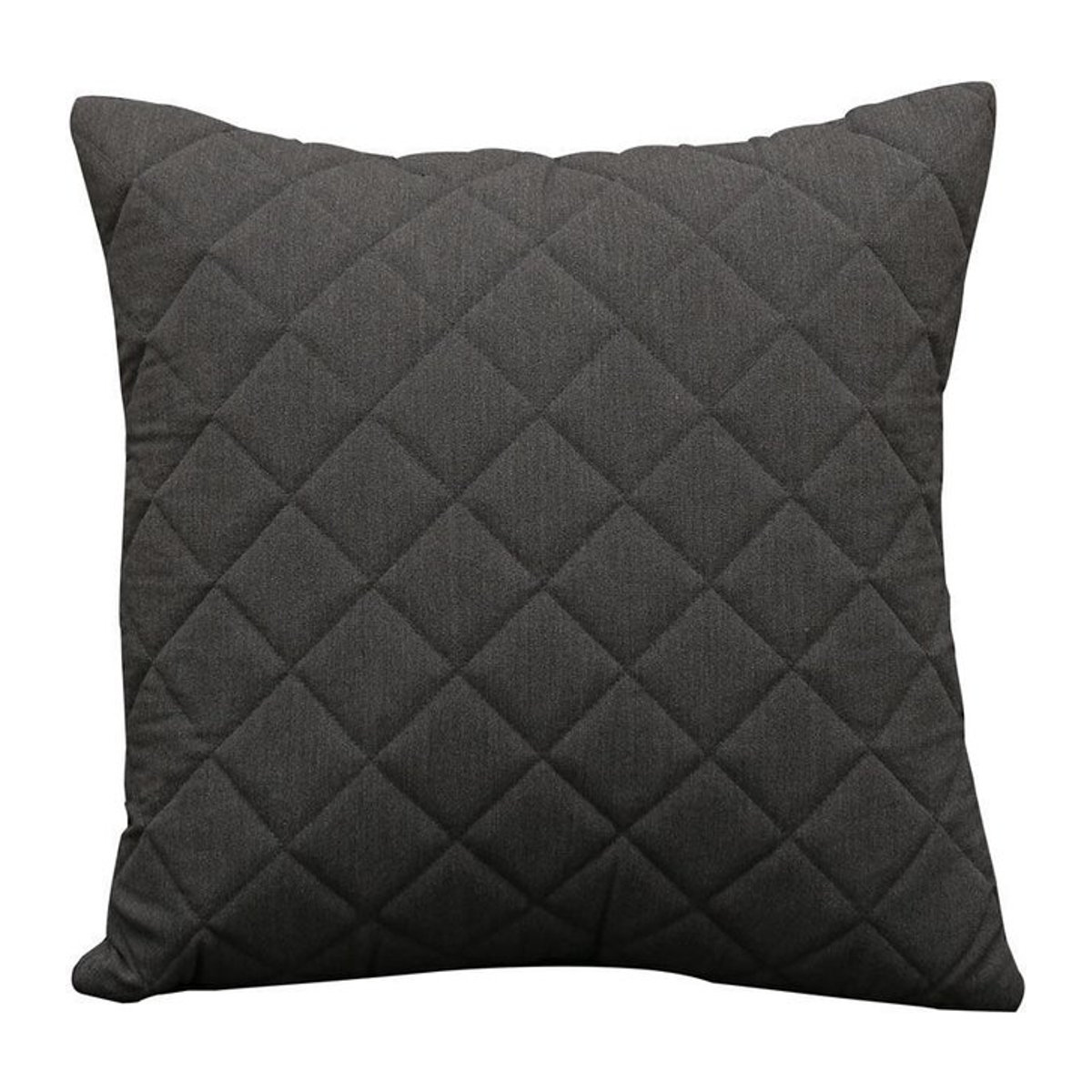 OUTFLEXX Kissen mit Diamantenmuster in Anthrazit, B/B/H: 45 x 45 x 45 cm - Bild 1