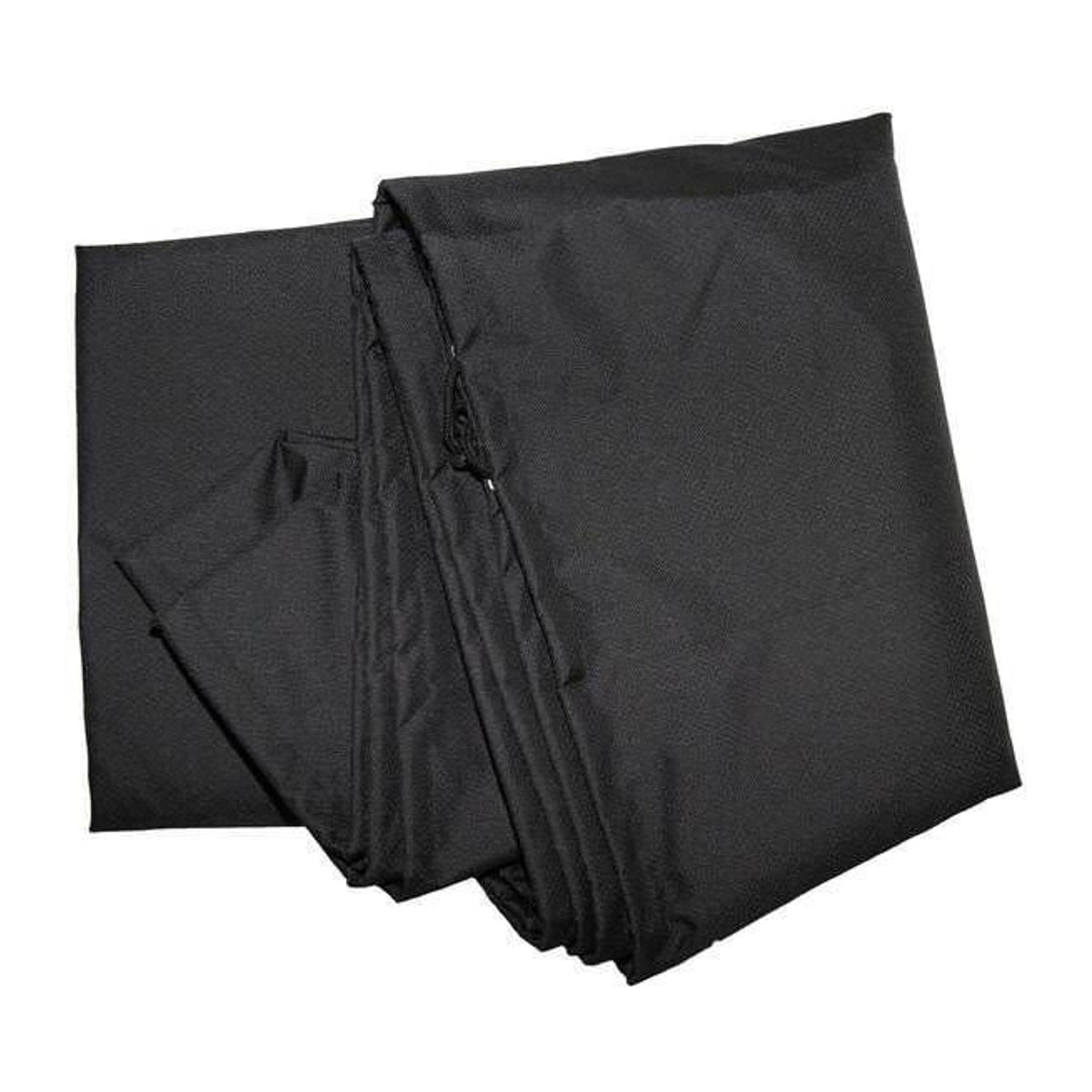 OUTFLEXX Premium Abdeckhaube für Leco Ovalschirm, schwarz, wasserbeständig, Durchmesser: 67 cm, Höhe: 157 cm - Bild 1