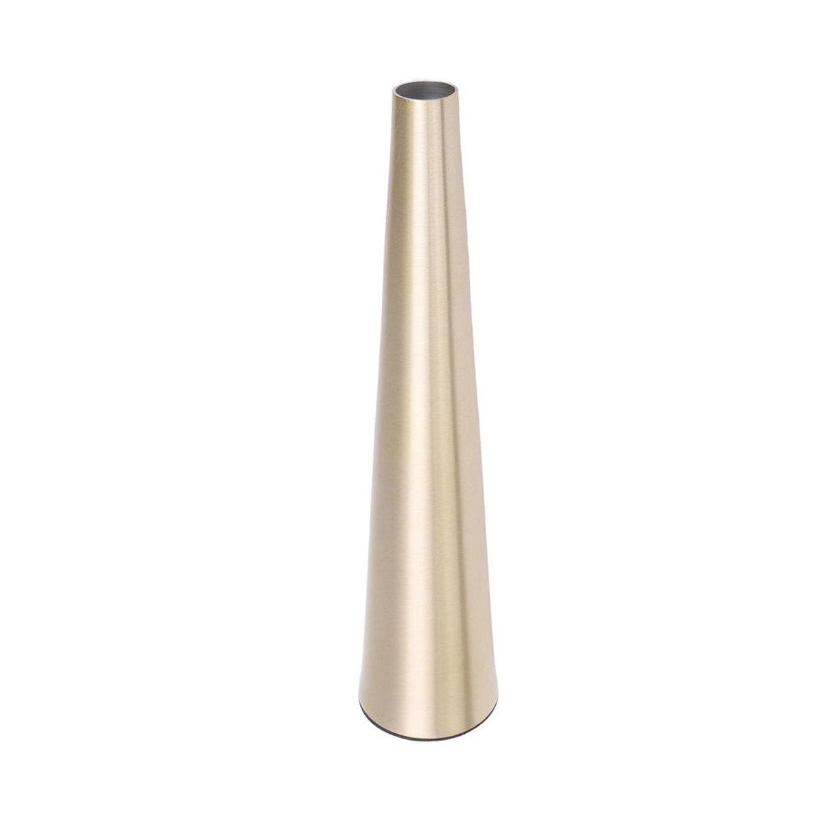 OutsideWorld Skandinavische Aluminium Vase in Gold für Schnittblumen - Bild 2