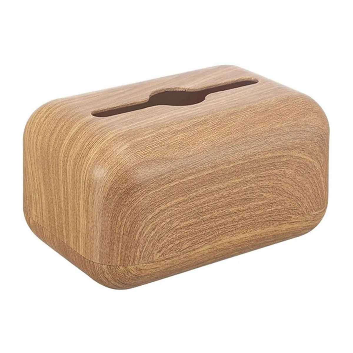 OutsideWorld Taschentuchbox in Holzoptik, rechteckig, braun - Bild 1
