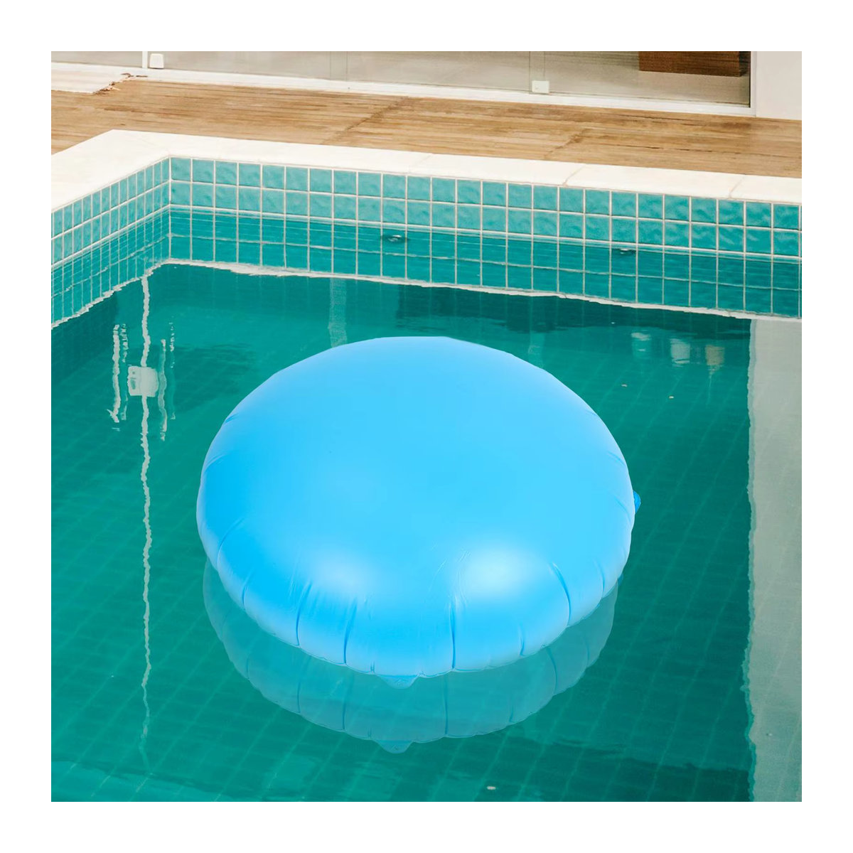 Ovales Schwimmbad-Luftkissen aus PVC für die Abwinterung von oberirdischen Pools und Teichen - Bild 2