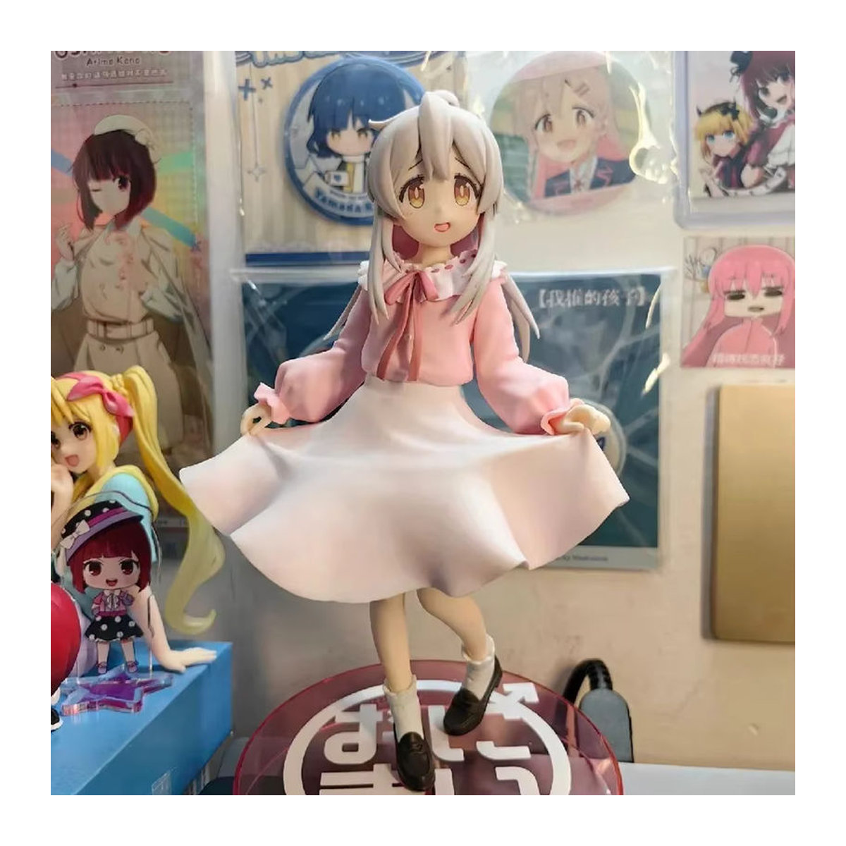 Oyama Mahiro Mihari Anime-Actionfigur in Rosa, 18 cm große Sammlerfigur aus Kunststoff - Bild 3