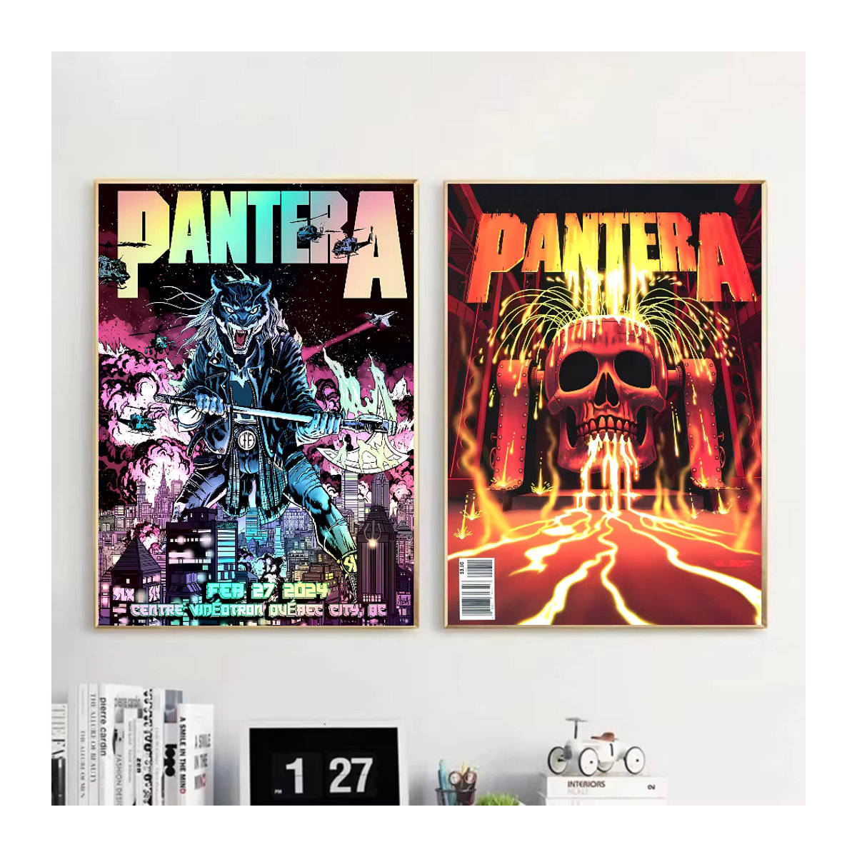 P-Pantera Far Beyond Driven Poster, selbstklebender Wandaufkleber aus Papier, mehrfarbig, rechteckig - Bild 2