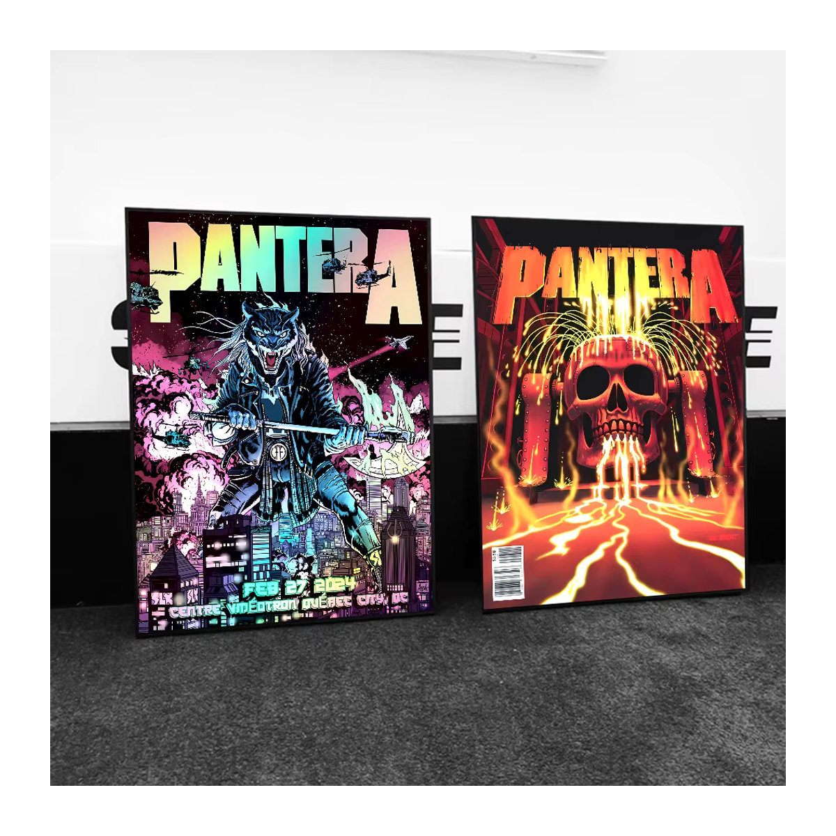 P-Pantera Far Beyond Driven Poster, selbstklebender Wandaufkleber aus Papier, mehrfarbig, rechteckig - Bild 3
