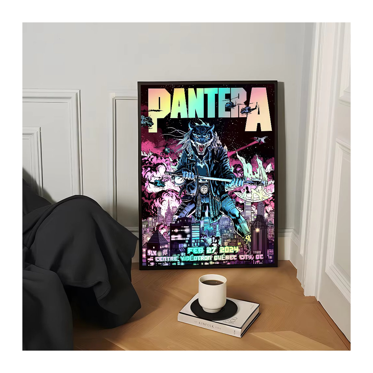P-Pantera Far Beyond Driven Poster, selbstklebender Wandaufkleber aus Papier, mehrfarbig, rechteckig - Bild 4