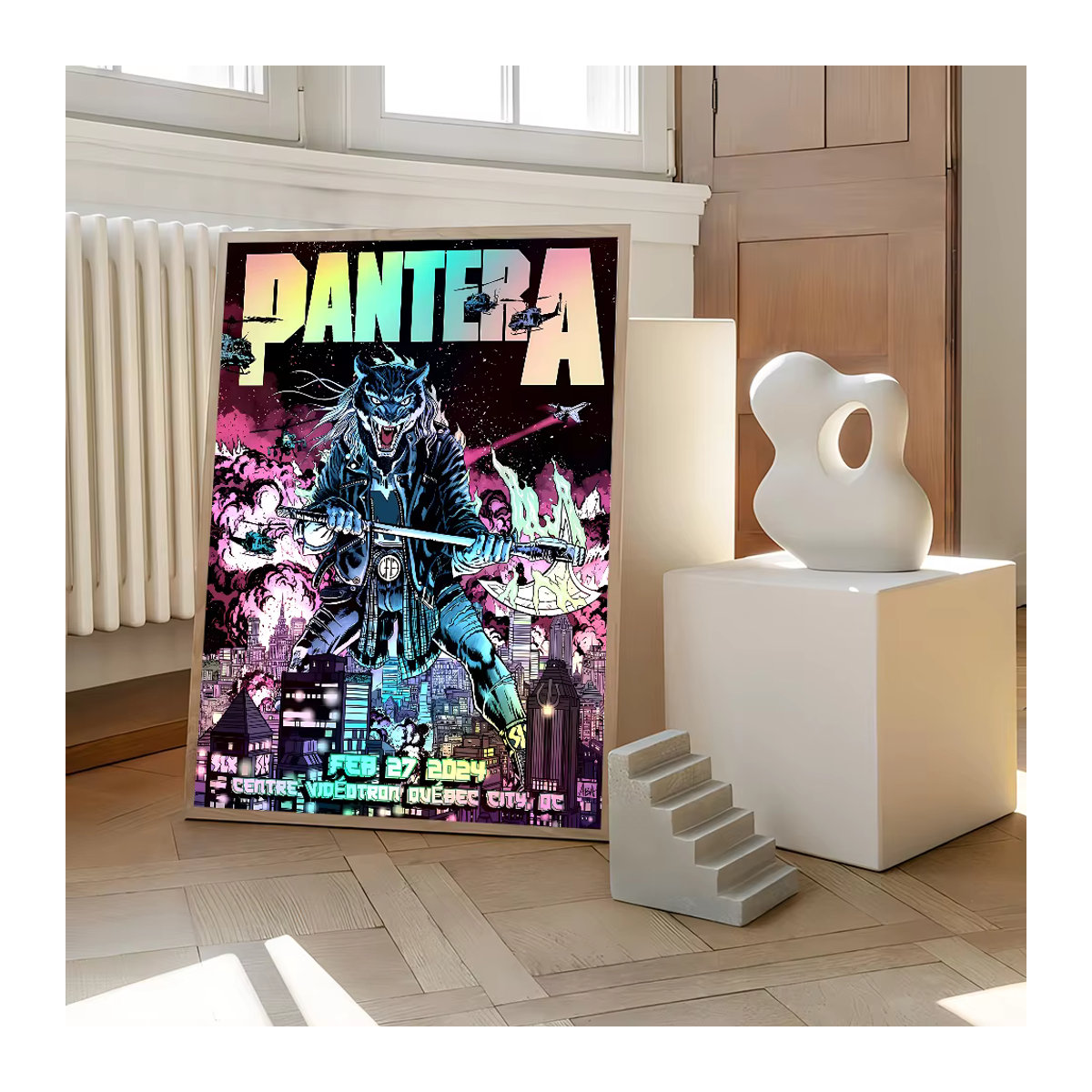 P-Pantera Far Beyond Driven Poster, selbstklebender Wandaufkleber aus Papier, mehrfarbig, rechteckig - Bild 5