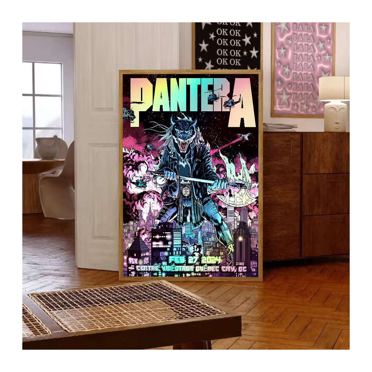 P-Pantera Far Beyond Driven Poster, selbstklebender Wandaufkleber aus Papier, mehrfarbig, rechteckig - Bild 6