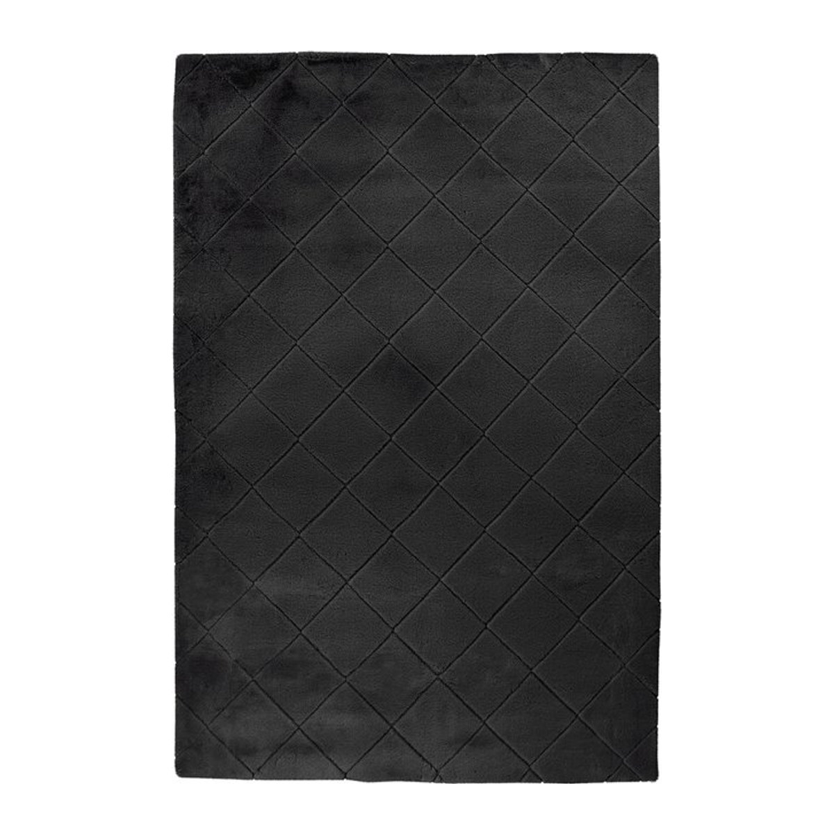 Padiro Hochflorteppich Imala Schwarz B/H/L: 160 x 3 x 230 cm - Bild 1
