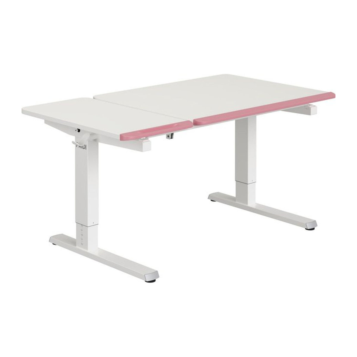 Paidi Teenio 130 GT Kinderschreibtisch aus Holz in Weiß oder Rosa, B/H/T: 130 x 75 x 79 cm - Bild 1