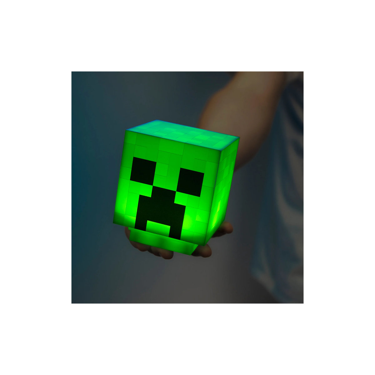 Paladone Minecraft Creeper LED Tischlampe in Grün aus Kunststoff - Bild 2
