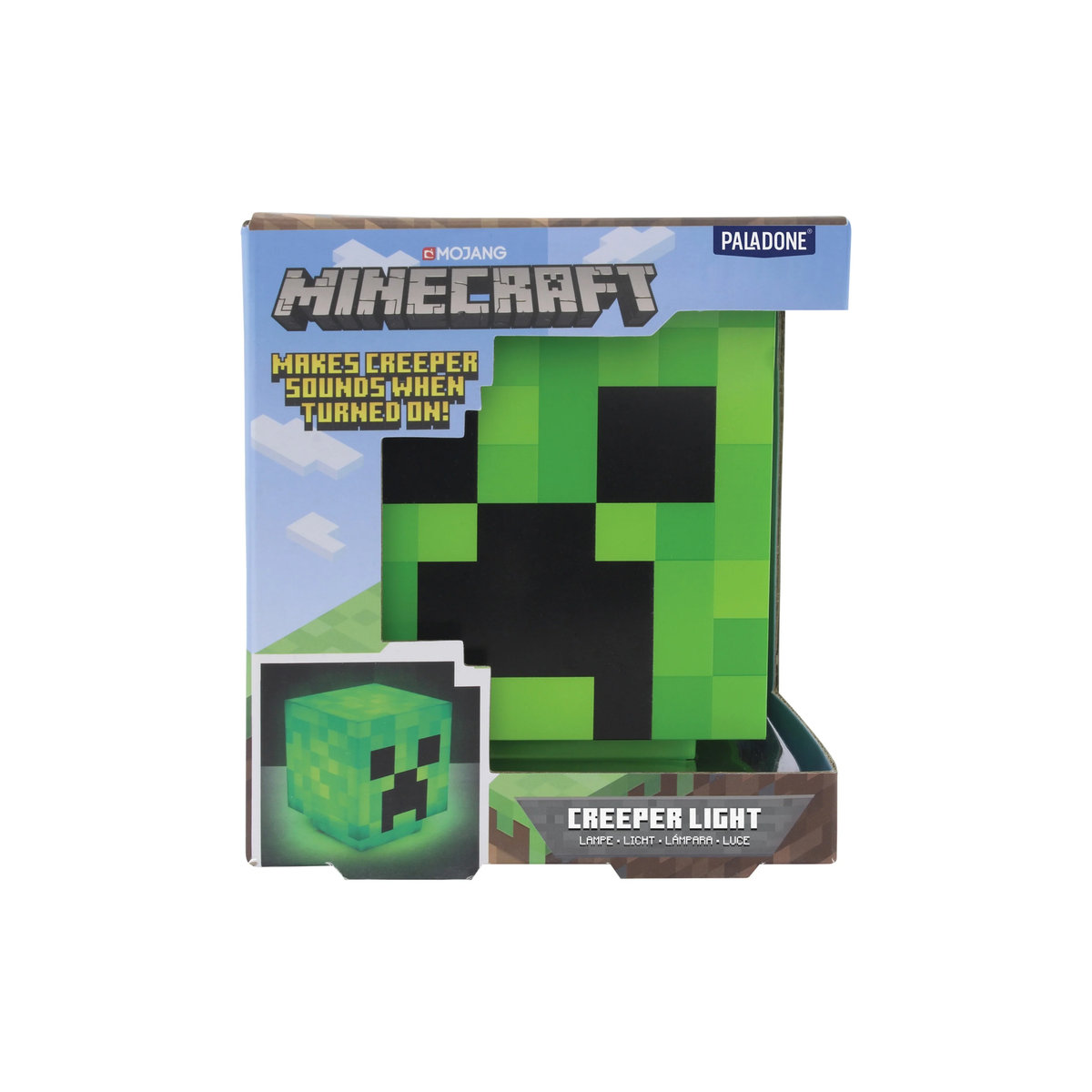 Paladone Minecraft Creeper LED Tischlampe in Grün aus Kunststoff - Bild 3