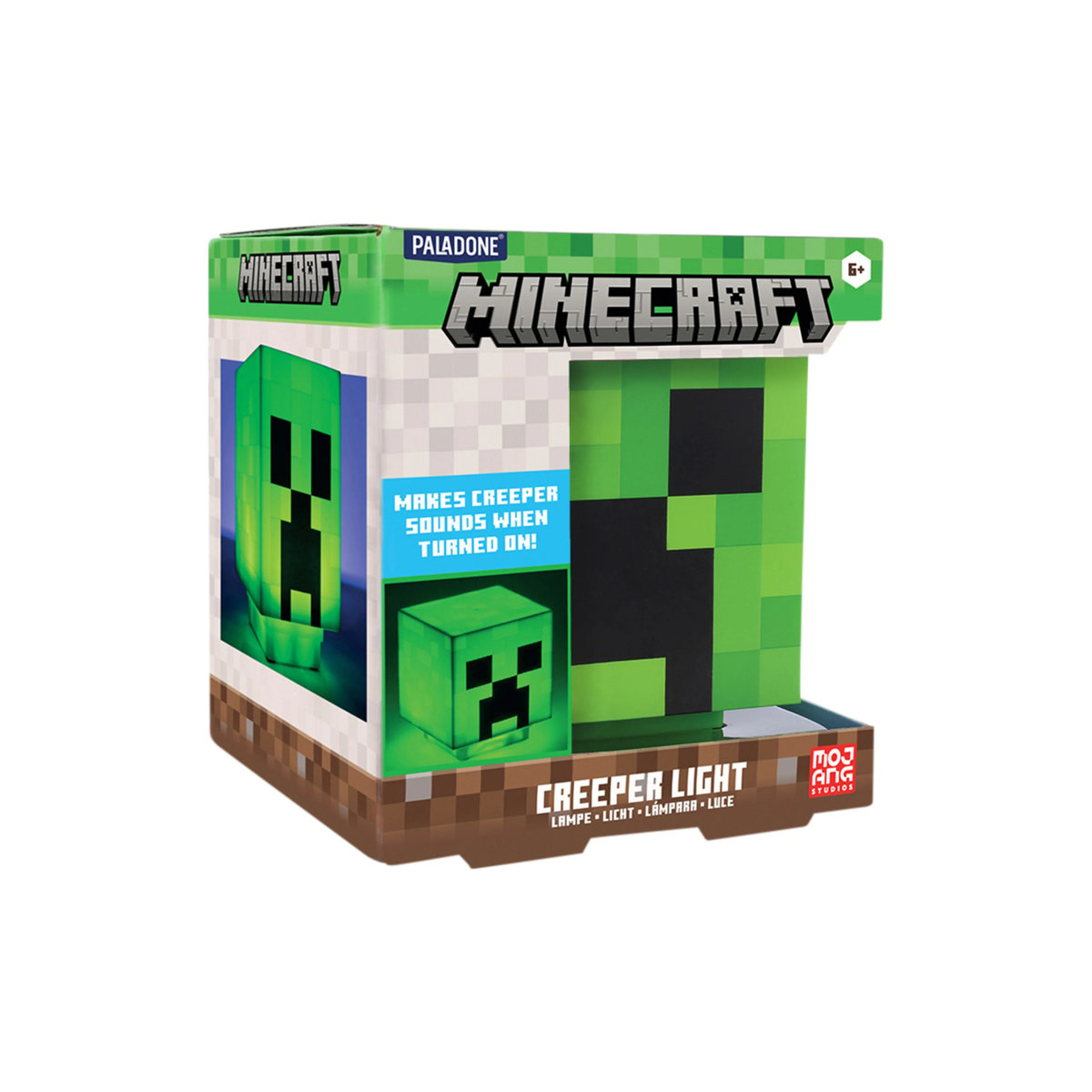 Paladone Minecraft Creeper LED Tischlampe in Grün aus Kunststoff - Bild 4