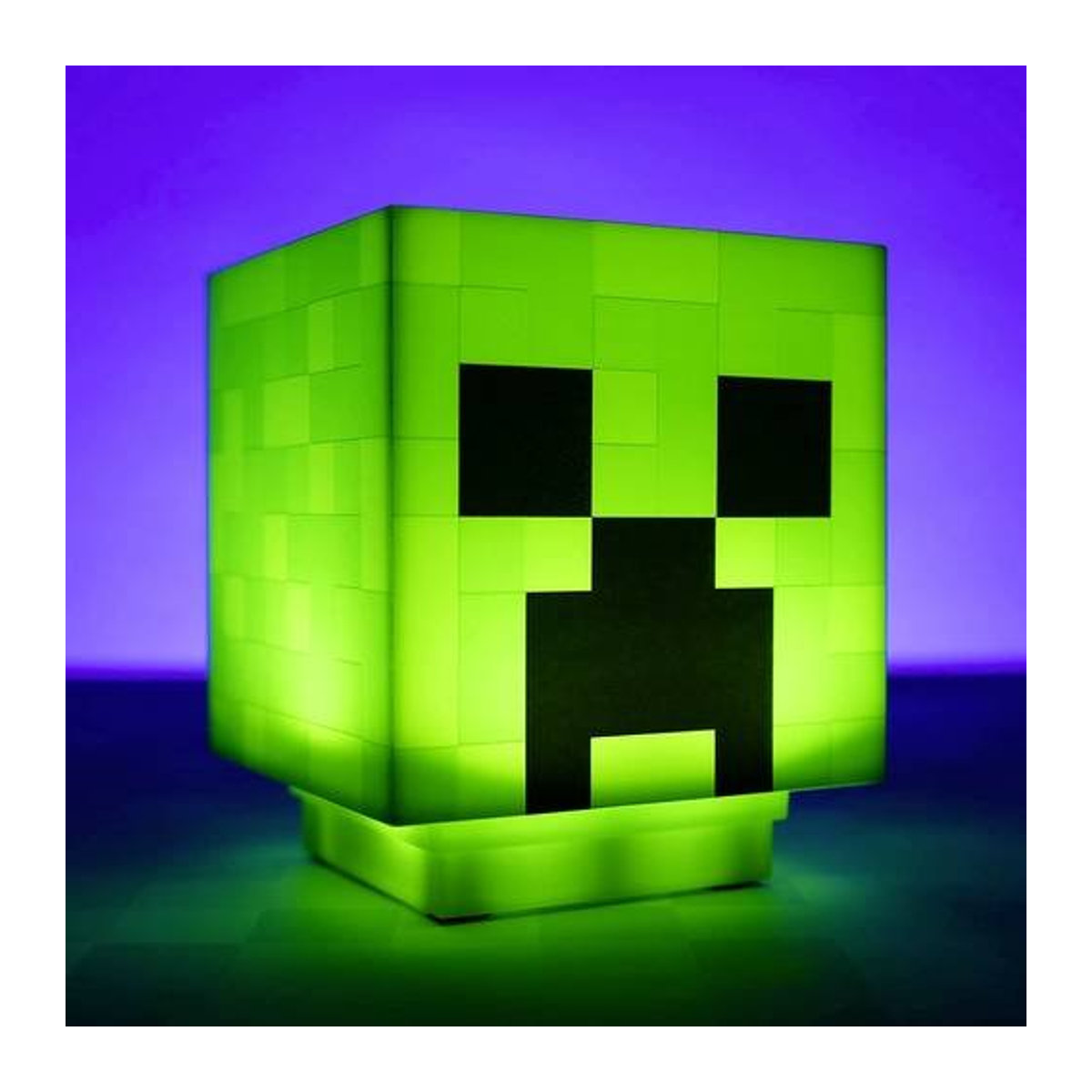 Paladone Minecraft Creeper LED Tischlampe in Grün aus Kunststoff - Bild 5