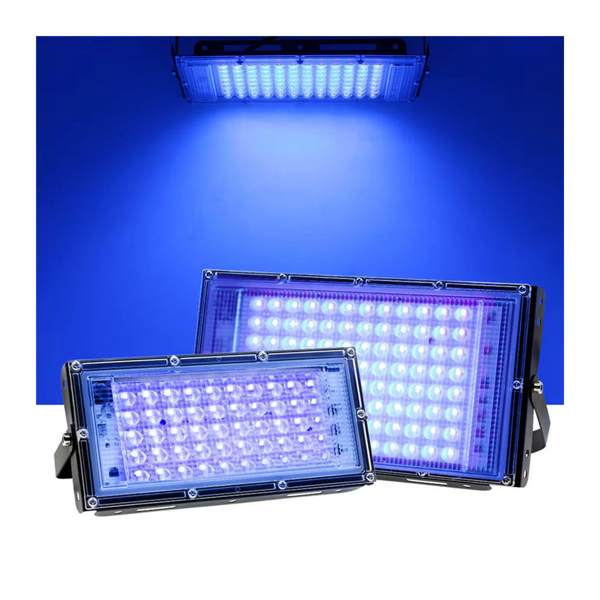 PAMNNY UV LED Schwarzlicht Flutlicht Wasserdicht für Outdoor, Nachtclub und Party - Bild 2