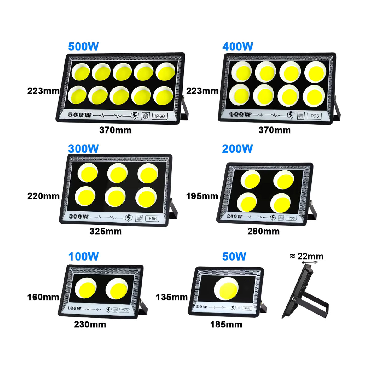 PARKSON LED Außenstrahler IP65 Schwarz aus Aluminium - Bild 2