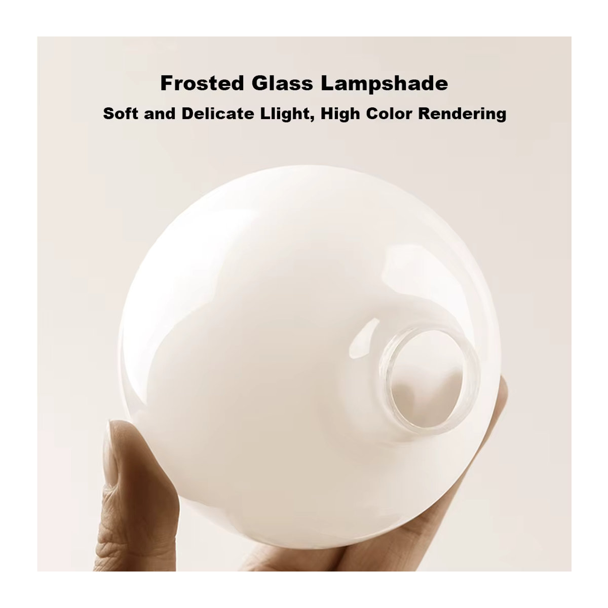 PARKSON Retro LED-Glühbirne E27 aus Glas in Weiß für minimalistische Kronleuchter-Beleuchtung - Bild 5