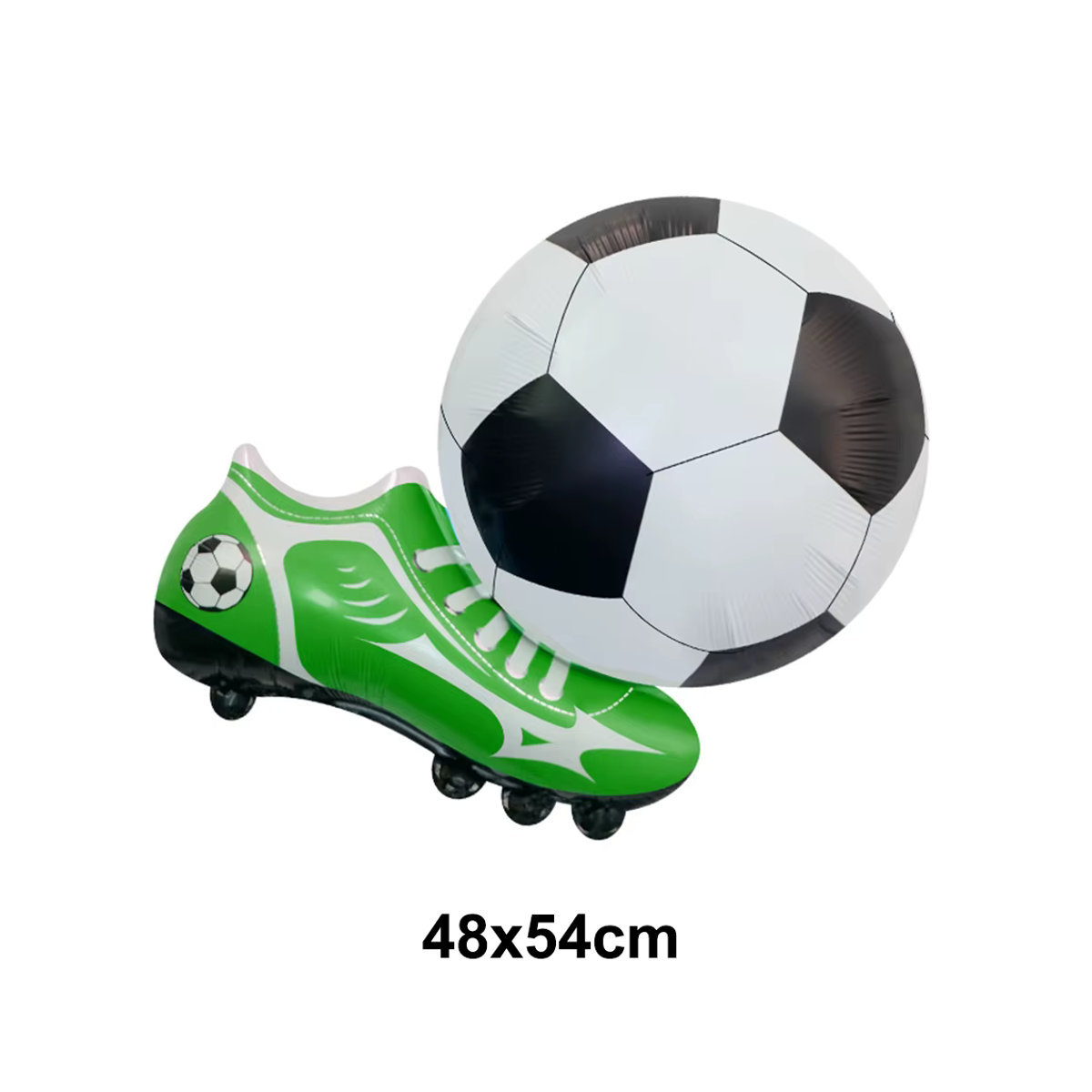 PartiesTour Fußballschuhe Folienballons in 4 Farben für Geburtstag und Babyparty - Bild 2
